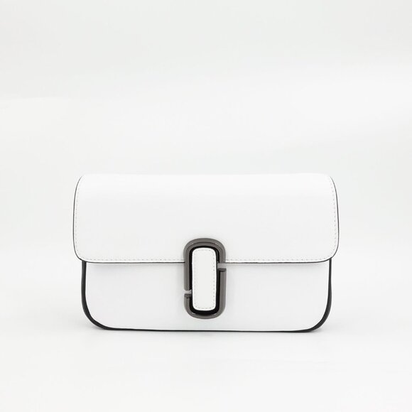 Marc Jacobs Women's The Bicolor J Marc Shoulder Bag White OS - Picture 2 of 12